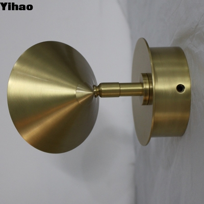 खरीदें Modern Brass LED Wall Lamp with Dimmer for Living Room ऑनलाइन निर्माण