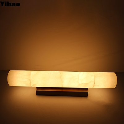 खरीदें Modern LED Wall Lamp Alabaster White Round Design for Living Room ऑनलाइन निर्माण