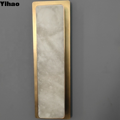 खरीदें Modern Alabaster Wall Lamp LED Warm White 3500K for Living Room ऑनलाइन निर्माण