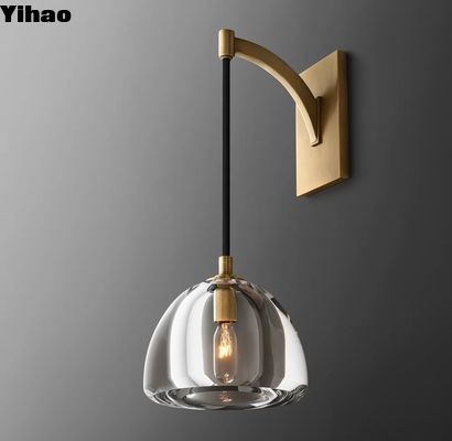 सजावटी दीवार लैंप दीवार Sconce 1 बल्ब एलईडी बल्ब प्रकार विभिन्न ग्राहक आवश्यकताओं के लिए उपयुक्त