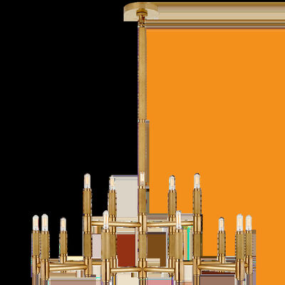 होटलों और लिविंग रूम के लिए 50000 घंटे के जीवनकाल के साथ पॉलिश निकेल समायोज्य ऊंचाई लटकन प्रकाश