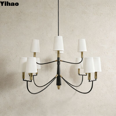 पीतल शरीर लटकन प्रकाश 3500K गर्म सफेद एलईडी के साथ और भोजन कक्ष निलंबित प्रकाश व्यवस्था के लिए 5 साल की वारंटी