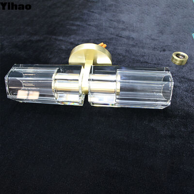 लिविंग रूम सजावट के लिए 2700K गर्म सफेद प्रकाश के साथ आधुनिक कॉपर वॉल लैंप